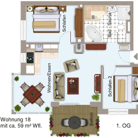 Daire Kuestenzauber 18 - *